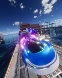 Alternative view of Cenega Game PlayStation 5 Sonic Racing Cross Worlds