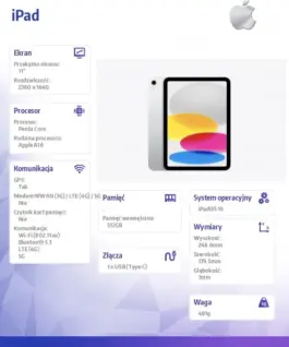 Apple IPAD WF CL 512GB SLV