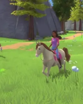 Alternative view of Cenega Game Nintendo Switch Barbie Horse Trails