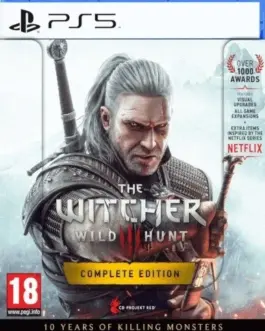 Cenega Game PlayStation 5 The Witcher 3: The Wild Hunt - Complete Edition + 10th Anniversary