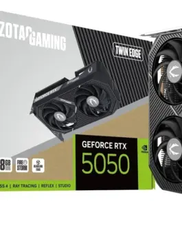 ZOTAC видео карта GeForce RTX 5050 TWIN EDGE 8GB GDDR6 128bit 3DP/HDMI