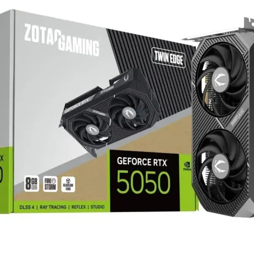 ZOTAC видео карта GeForce RTX 5050 TWIN EDGE 8GB GDDR6 128bit 3DP/HDMI