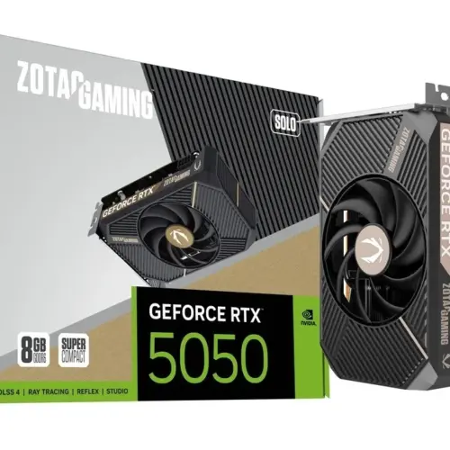 ZOTAC видео карта GeForce RTX 5050 SOLO 8GB GDDR6 128bit 3DP/HDMI