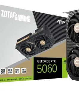 ZOTAC видео карта GeForce RTX 5060 AMP 8GB GDDR7 128bit 3DP/HDMI