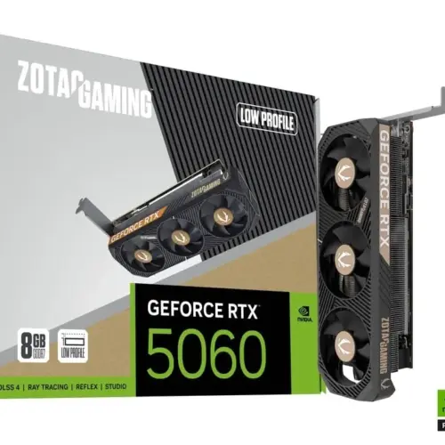Alternative view of ZOTAC видео карта GeForce RTX 5060 LP 8GB GDDR7 128bit 2DP/HDMI