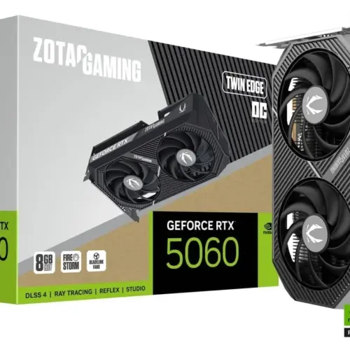 Alternative view of ZOTAC видео карта GeForce RTX 5060 TWIN EDGE OC 8GB GDDR7 128bit 3DP/HDMI