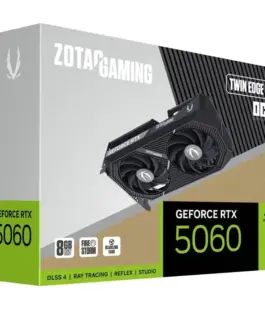 ZOTAC видео карта GeForce RTX 5060 TWIN EDGE OC 8GB GDDR7 128bit 3DP/HDMI