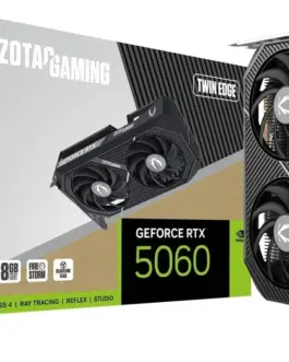 ZOTAC видео карта GeForce RTX 5060 TWIN EDGE 8GB GDDR7 128bit 3DP/HDMI