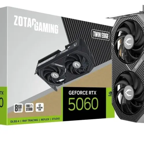 ZOTAC видео карта GeForce RTX 5060 TWIN EDGE 8GB GDDR7 128bit 3DP/HDMI
