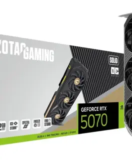 Alternative view of ZOTAC видео карта GeForce RTX 5070 SOLID OC 12GB GDDR7 192bit 3DP/HDMI
