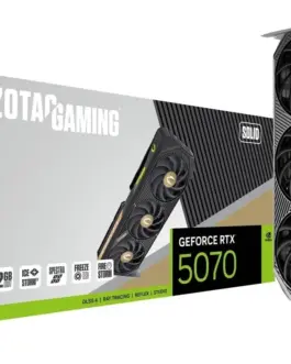 ZOTAC видео карта GeForce RTX 5070 SOLID 12GB GDDR7 192bit 3DP/HDMI