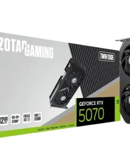 ZOTAC видео карта GeForce RTX 5070 TWIN EDGE 12GB GDDR7 192bit 3DP/HDMI