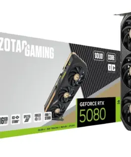 ZOTAC видео карта GeForce RTX 5080 SOLID CORE OC 16GB GDDR7 256bit 3DP/HDMI