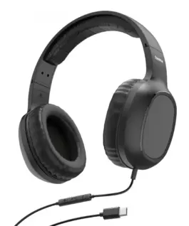 Hama Over ear слушалки Fun C with microphone черен