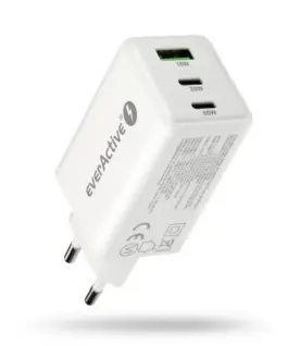 everActive зарядно GAN QC 4+ 65W 1 XUSB 2XUSB-C SQ-655Q