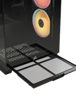 Alternative view of Corsair CORSAIR 3500X LXR LINK TG Mid-Tower черен