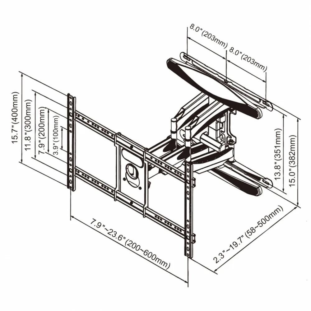 ART ART AR-98 LCD holder 40-75vert/horizont.45 - Image 5