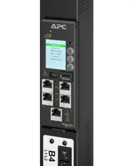 Alternative view of APC Rack PDU Advanced, Switched Meteчервен Outlet, 17.3kW, 3PH, 415V, 30A, 530P6, 48 Outlet