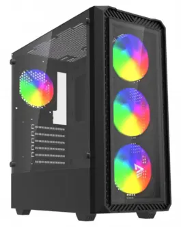 Savio Case X1 NOCTIS GLASS RGB