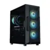 Zalman кутия за компютър I3 NEO V2 Mid Tower ARGB fan x4 черен