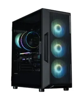 Zalman кутия за компютър I3 NEO V2 Mid Tower ARGB fan x4 черен
