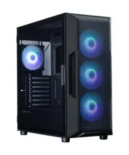 Zalman кутия за компютър I3 NEO V2 Mid Tower ARGB fan x4