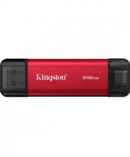 Kingston външен SSD 512GB DualPortable USB-A/C 3.2 Gen2