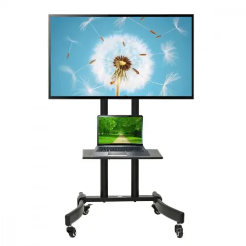 Maclean Professional TV stand trolley on wheels MC-739 max 40kg max 32-65