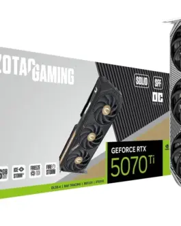 Alternative view of ZOTAC видео карта GeForce RTX 5070 Ti SOLID SFF OC 16GB GDDR7 256bit 3DP/HDMI