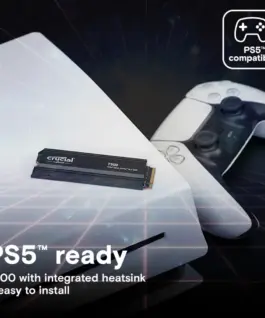 Crucial SSD T500 4TB M.2 NVMe 2280 PCIe 4.0 7000/6900 Radiator