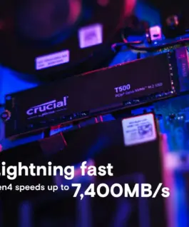 Alternative view of Crucial SSD T500 4TB M.2 NVMe 2280 PCIe 4.0 7000/6900
