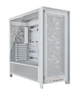 Corsair Case FRAME 5000D бял Mid Tower Airflow