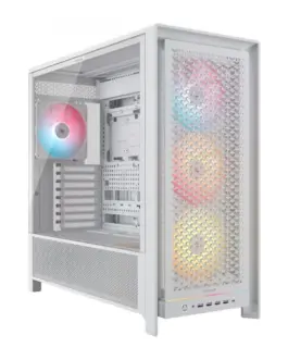 Corsair Case FRAME 5000D RS ARGB Mid-Tower бял