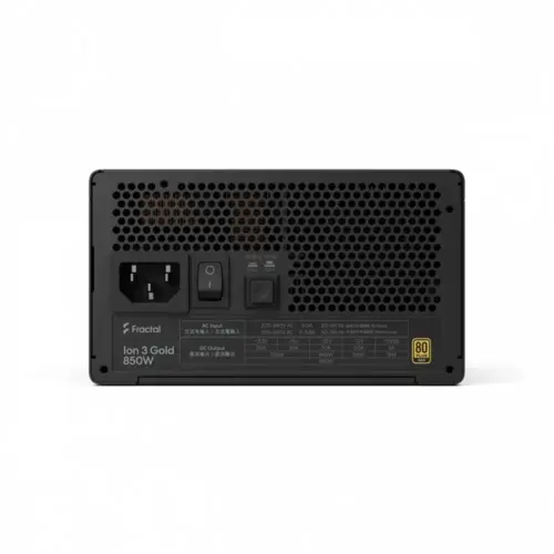 Alternative view of Fractal Design FDE Ion 3 GOLD 850W 80+ GOLD черен