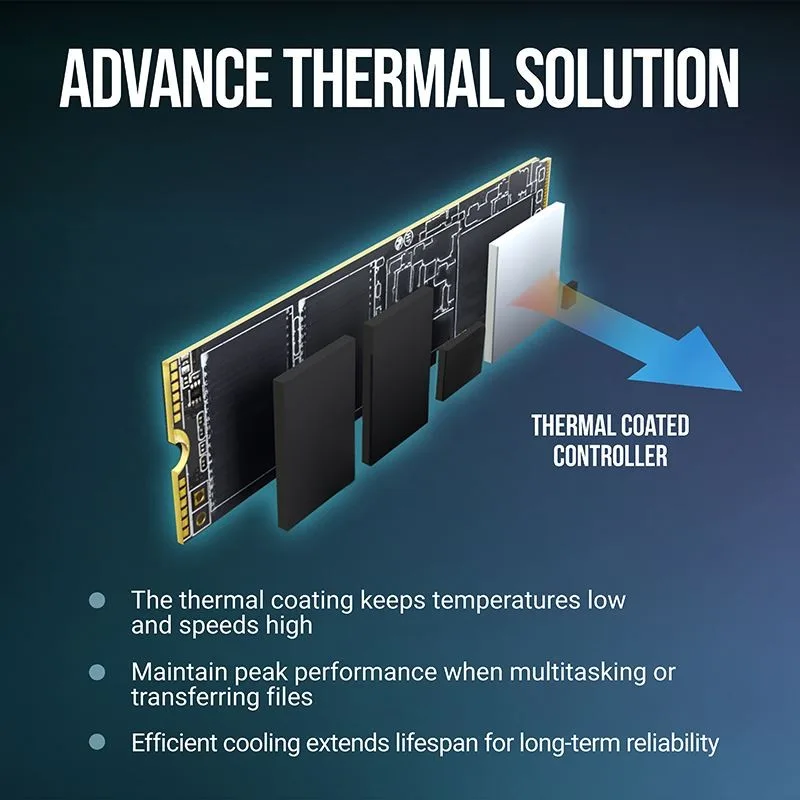 PNY SSD 1TB M.2 2280 PCi5.0 M280CS3250-1TB-TB - Image 5