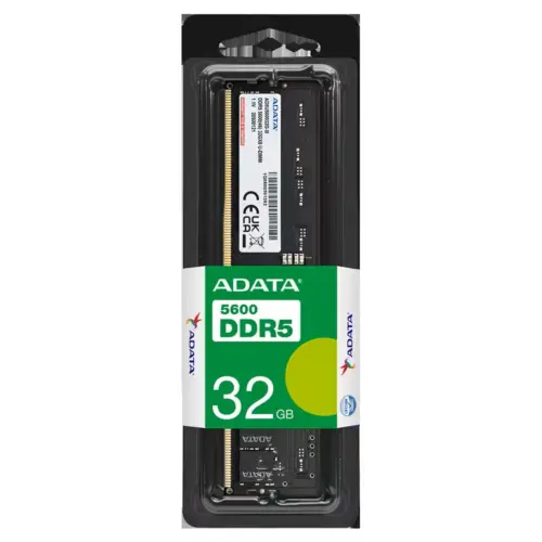Alternative view of Adata Premier DDR5 5600 DIMM 32GB CL46 SingleTray
