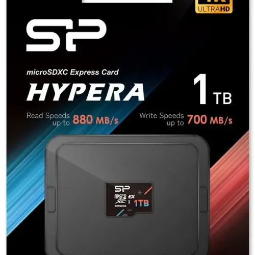 Alternative view of Silicon Power памет card microSDXC 1TB Express 7.1, PCIe Gen 3x1, NVMe, 880MB/s
