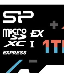 Silicon Power памет card microSDXC 1TB Express 7.1 PCIe Gen 3x1 NVMe 880MB/s