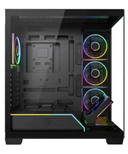 MODECOM Case VOLCANO STELLAR PLUS ARGB MIDI 5F черен