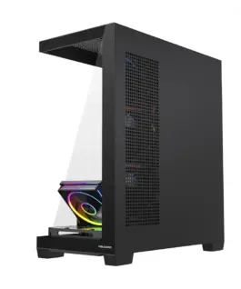 MODECOM Case VOLCANO STELLAR PLUS ARGB MIDI 5F черен