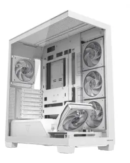 Alternative view of MODECOM Case VOLCANO STELLAR PLUS ARGB MIDI 5F бял