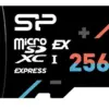 Silicon Power памет card microSDXC 256GB Express 7.1 PCIe Gen 3x1 NVMe 880MB/s
