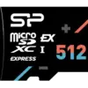 Silicon Power памет card microSDXC 512GB Express 7.1 PCIe Gen 3x1 NVMe 880MB/s