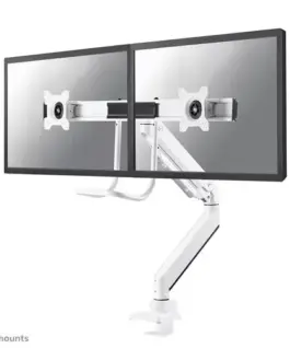 Alternative view of Neomounts Dual LCD Desk Mount NM-D775DXбял