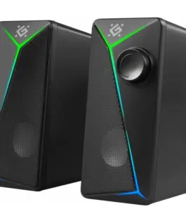 Defender PC SPEAKERS J5 2.0 6W L ED USB черен