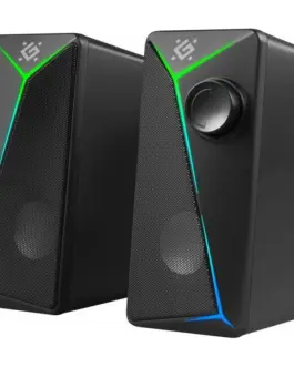 Defender PC SPEAKERS J5 2.0 6W L ED USB черен