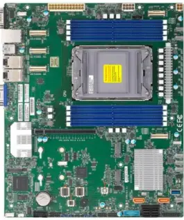 Дънна платка Supermicro mainboard server MBD-X12SPO-NTF-O ATX Intel C621A controller for 10 SATA3 (6 Gbps) ports; RAID 0