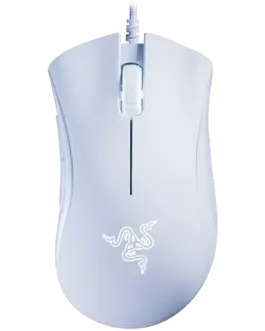 Геймърска мишка Razer DeathAdder Essential White Edition Gaming Mouse True 6 400 DPI optical sensor Ergonomic Form Facto