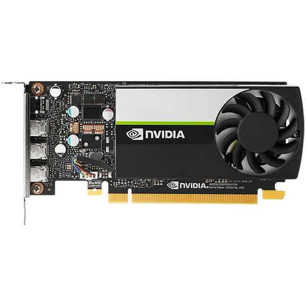Видео карта PNY NVIDIA T400 2 GB GDDR6, 64-bit, PCIEx16 3.0, mini DP 1.4 x3, Active cooling, LP, Bulk - Image 38