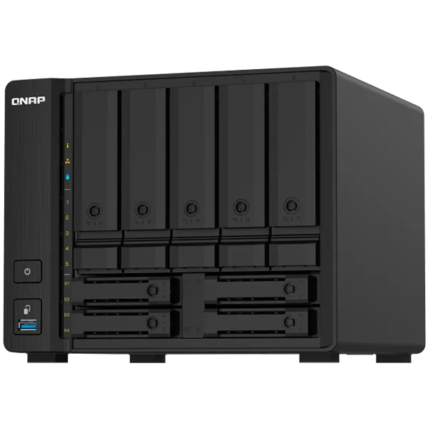 Мрежов сторидж QNAP 9-Bay NAS AL324 64-bit quad-core 1.7GHz 4GB DDR4 SODIMM RAM 2 x 10GbE SFP+ LAN 2 x 2.5GbE (2.5G/1G)